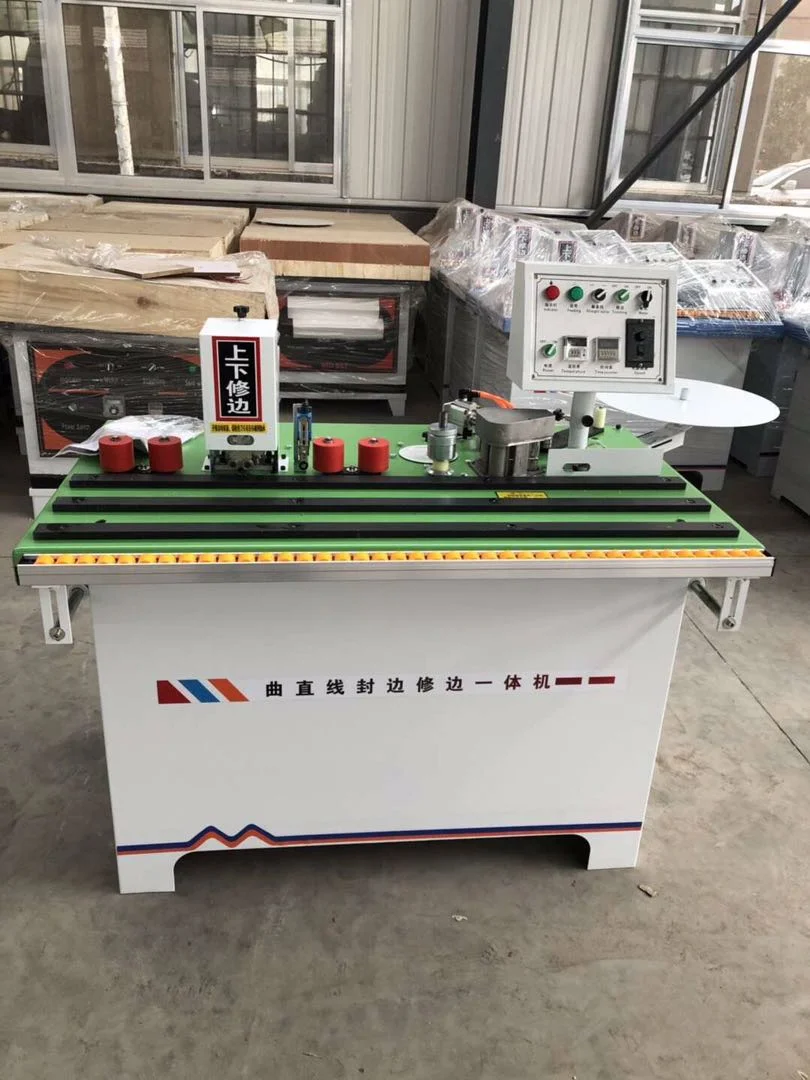 Manual Curve and Straight Edge Banding Machine with Trimming