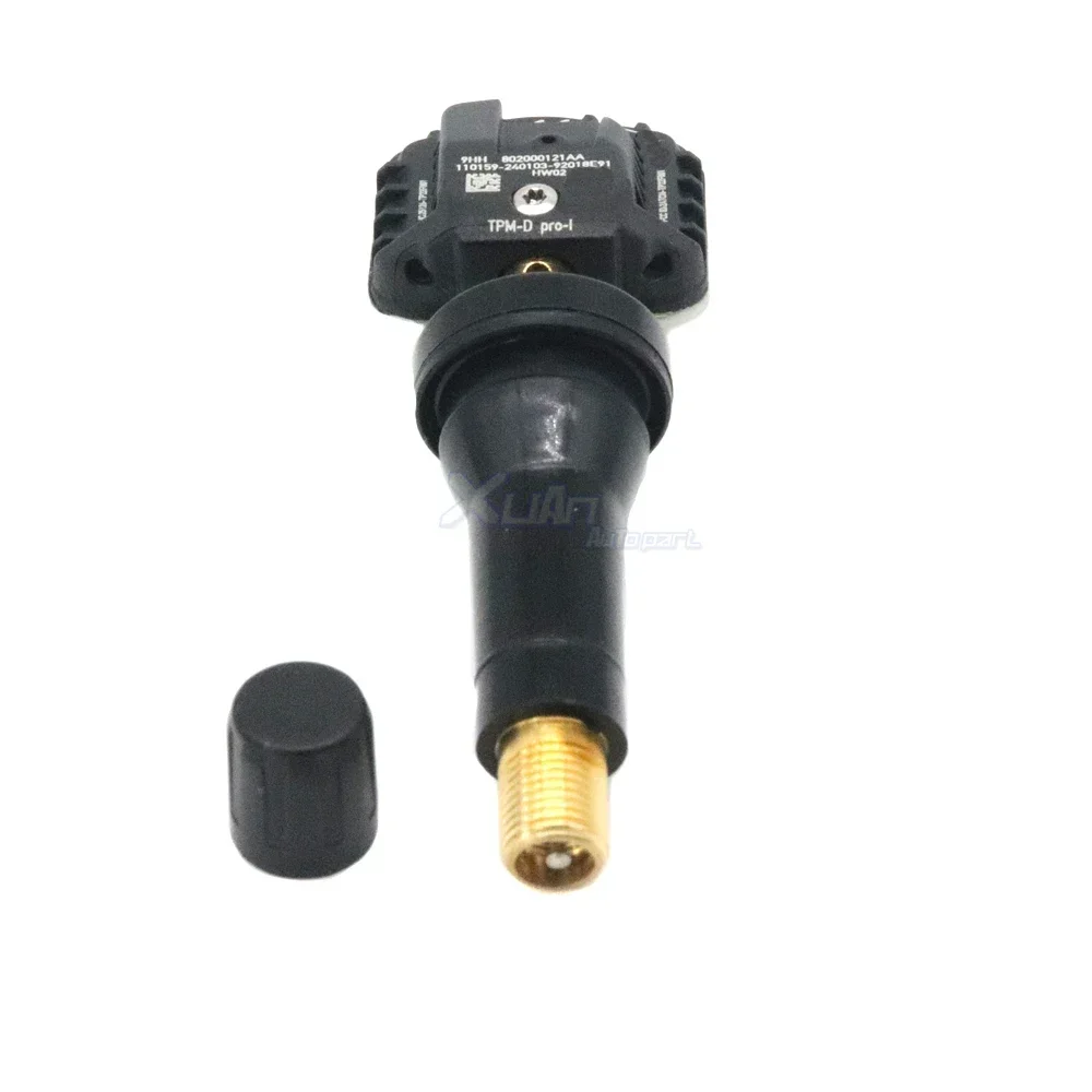 Car New TPMS Tire Pressure Monitoring Sensor 802000121AA For Chery Tiggo 3X 5X 7 8 9 ARRIZO 5 GX Exploration 06 2019-2024 433MHz