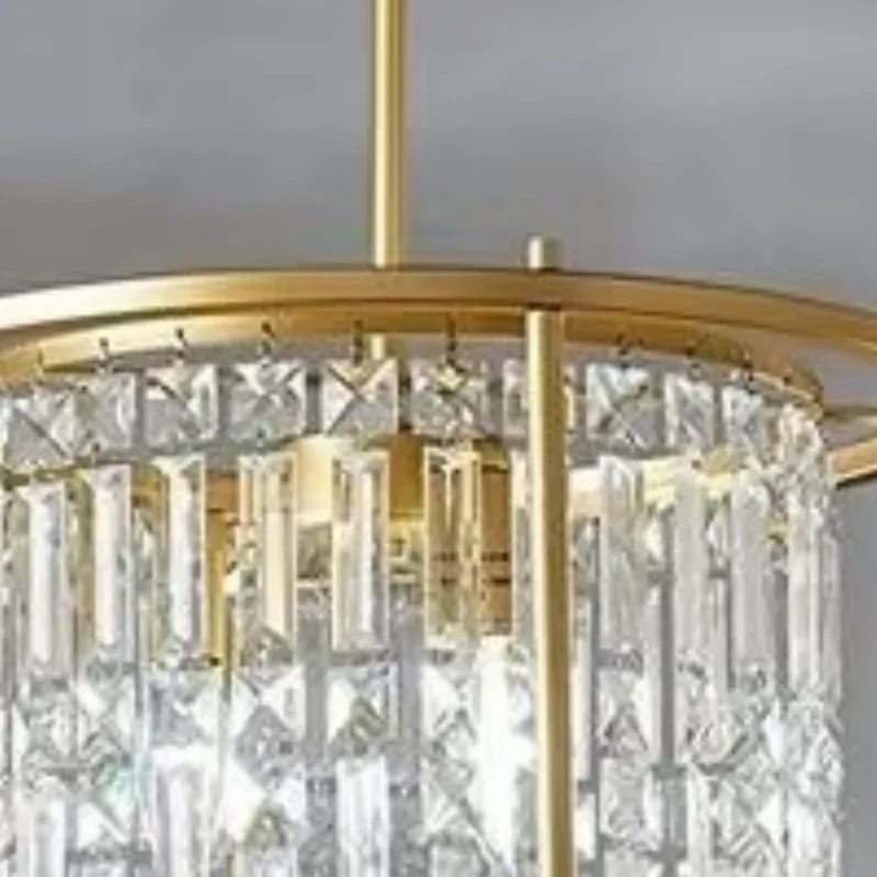 

Современная хрустальная люстра K9 для гостиной, столовой, спальни, подвесные светильники для потолка, дизайнерская винтажная люстра-подвеска