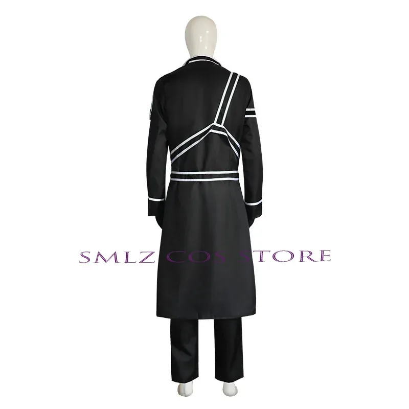 Kazuto Kirigaya Cosplay Anime Sword Art Online Costume Jacket Shirt Pants trench Kirito Uniform Wig Suit Party Outfit for Man
