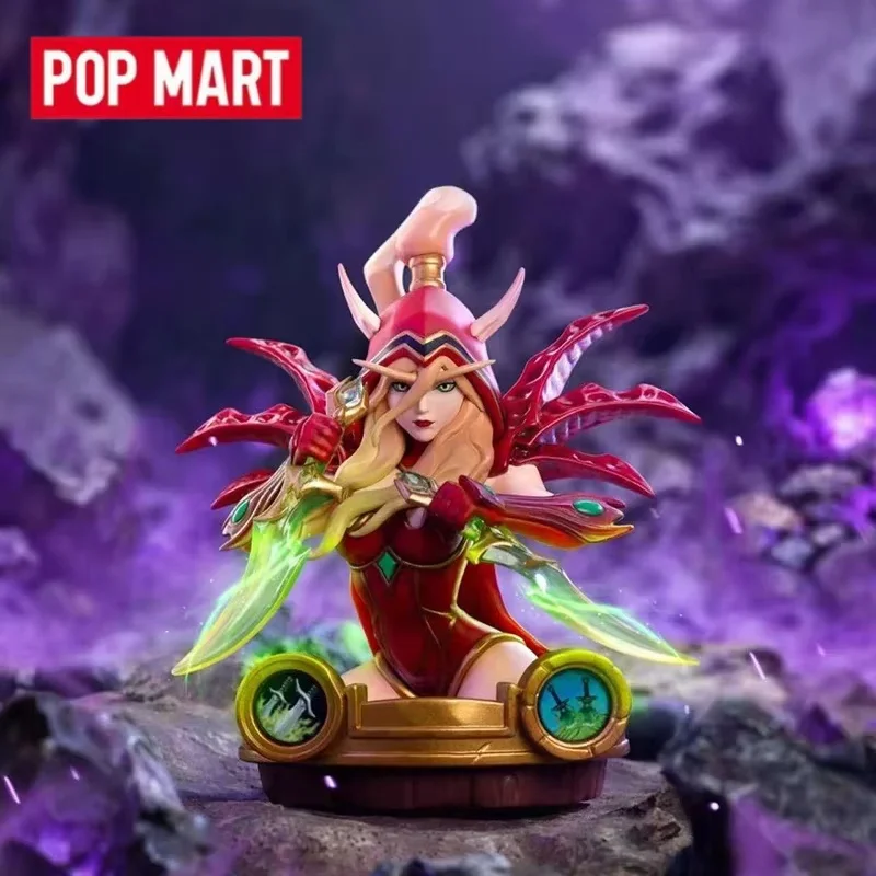 

POP MART Hearthstone Legends in Tavern Series Модная слепая коробка Фигурка Mystery Box Аниме Игрушки Настольные украшения Статуэтки