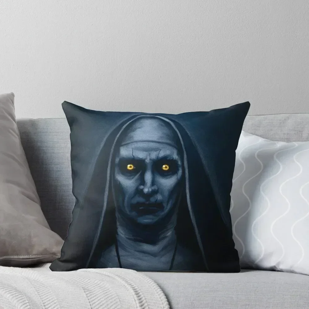 

Valak Painting Throw Pillow Decorative Cushions For Luxury Sofa Marble Cushion Cover Pillow Cover luxury home accessories pillow