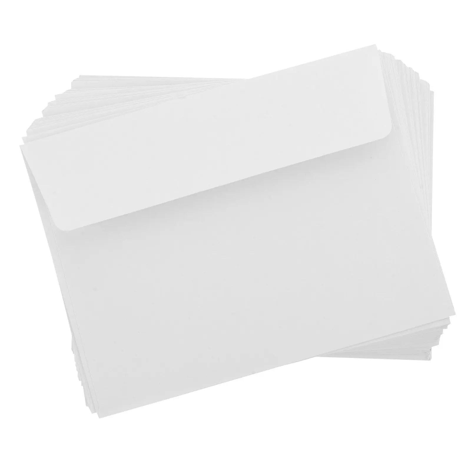 

50 шт. белых бумажных конвертов формата А2 с самоклеящимся клапаном для свадебных приглашений и поздравительных открыток