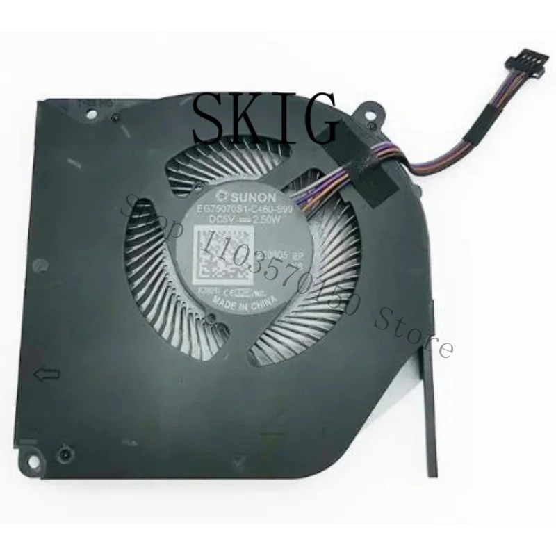 

KK. NEW CPU Fan for SUNON EG75070S1-C460-S99 DC5V 2.50W Laptop Cooling Fan