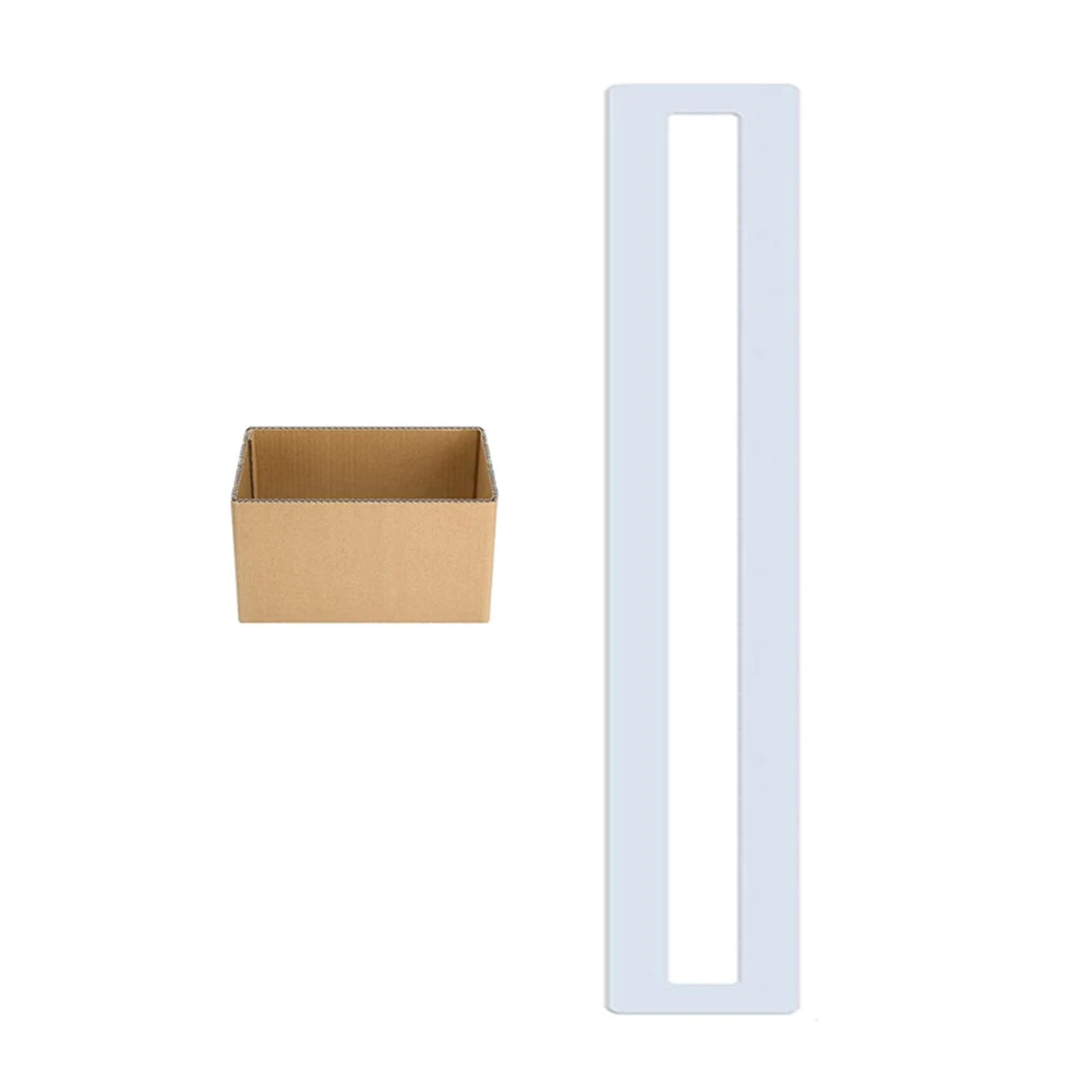 White Foldable Silicone Parking Space Stencil 96.5x10.6 Inch Reusable Pavement Line Drawing Template For Road Driveway Marking