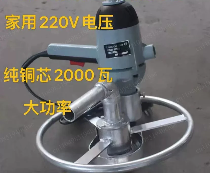 Small portable household equipment, irrigation water air conditioning disc type high-power drilling rig