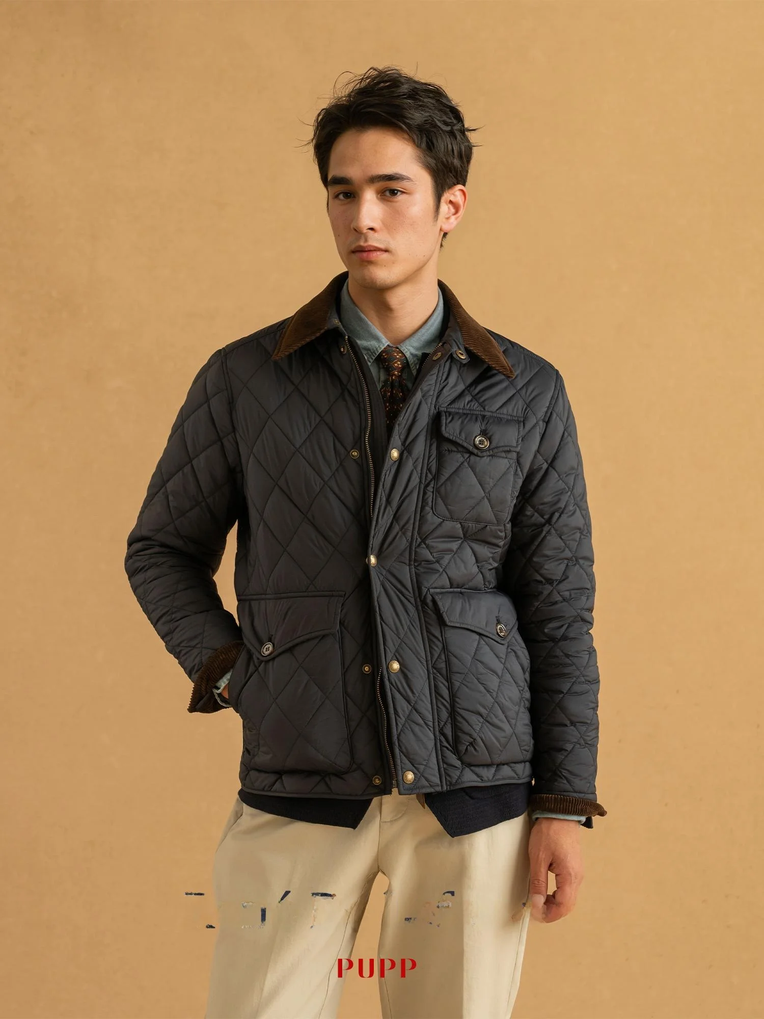 Rl Short Quilted Co…