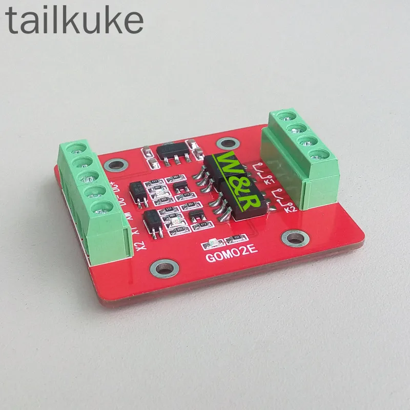2-channel Solid State Relay Module/high or Low Level Trigger/60V/3A Optocoupler Isolation Output/level Conversion
