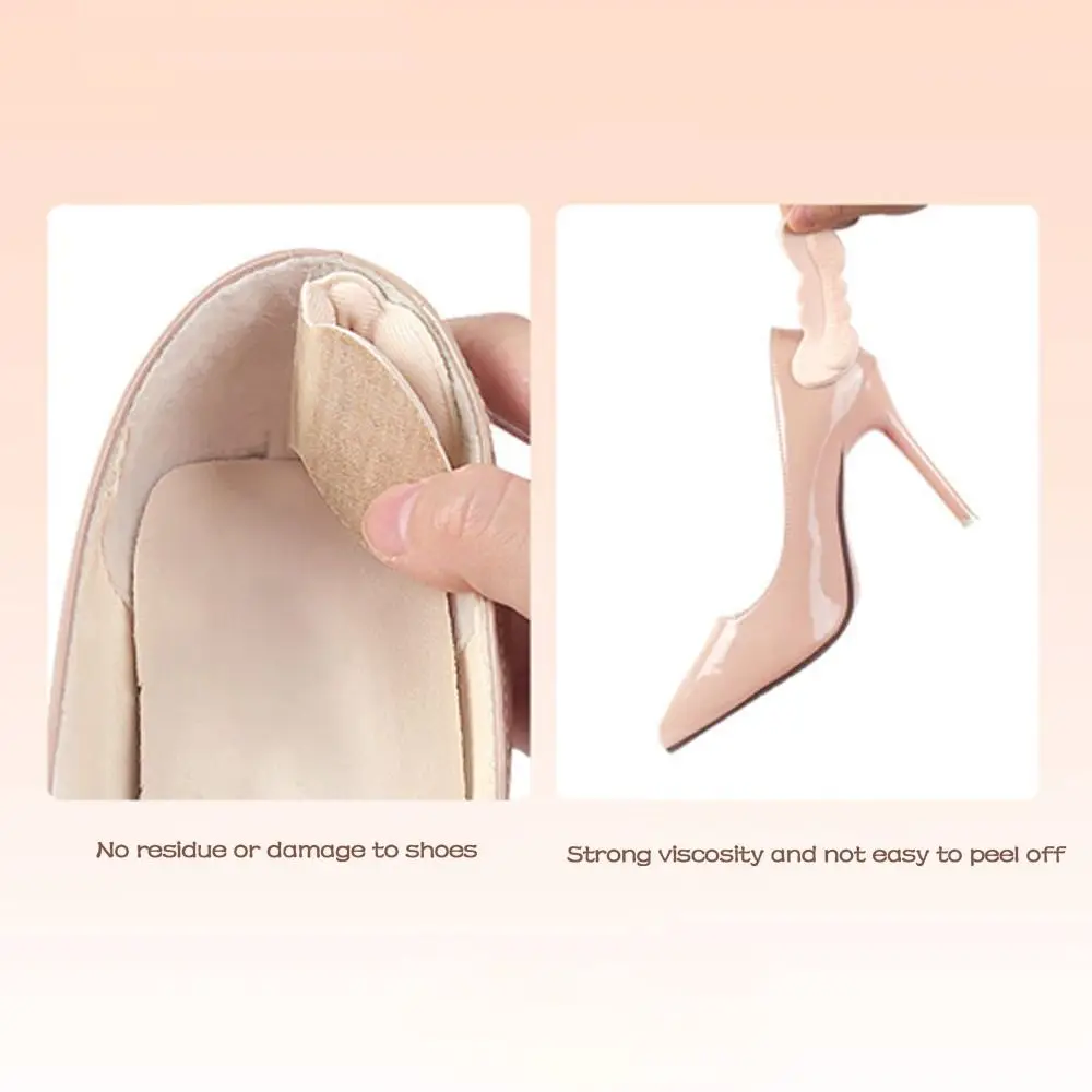 1Pair Anti-collision Heel Insoles Prevent Heel Slip Prevent Blisters Heel Patch Pain Relief Pads Heel Padding Gripper