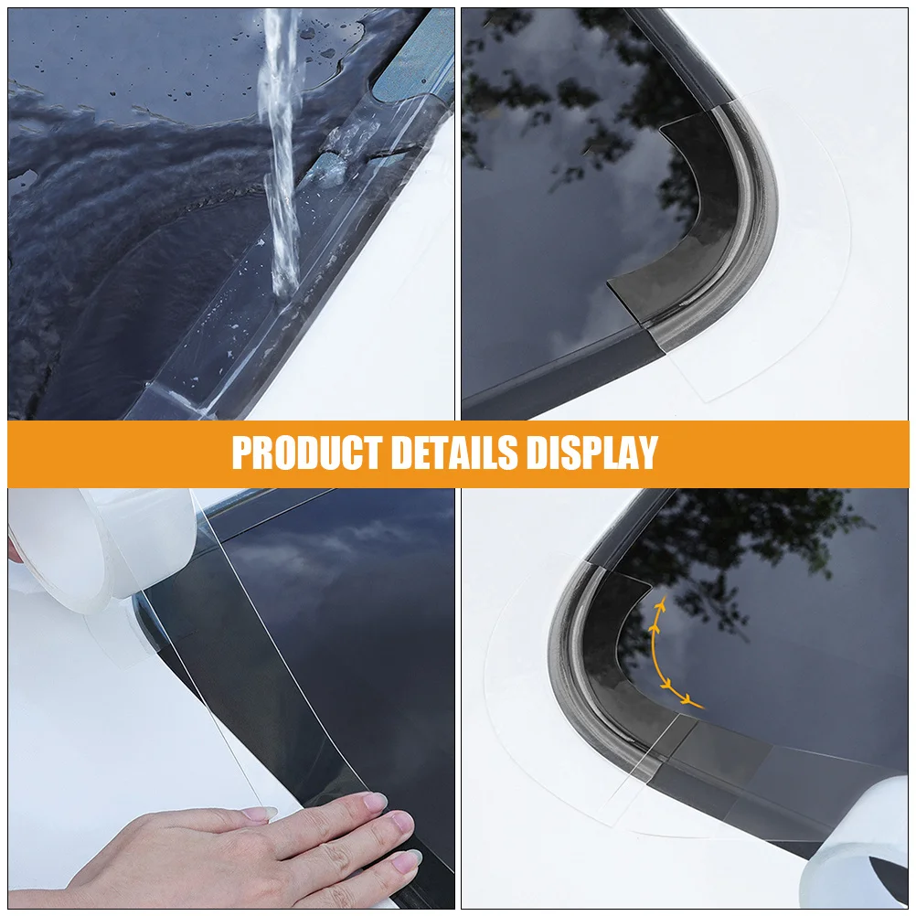 썬루프 창문 단열 키트용 방수 씰 스트립 2개, 웨더 스트리핑 도어 하단 씰 테이프 소재, 방음