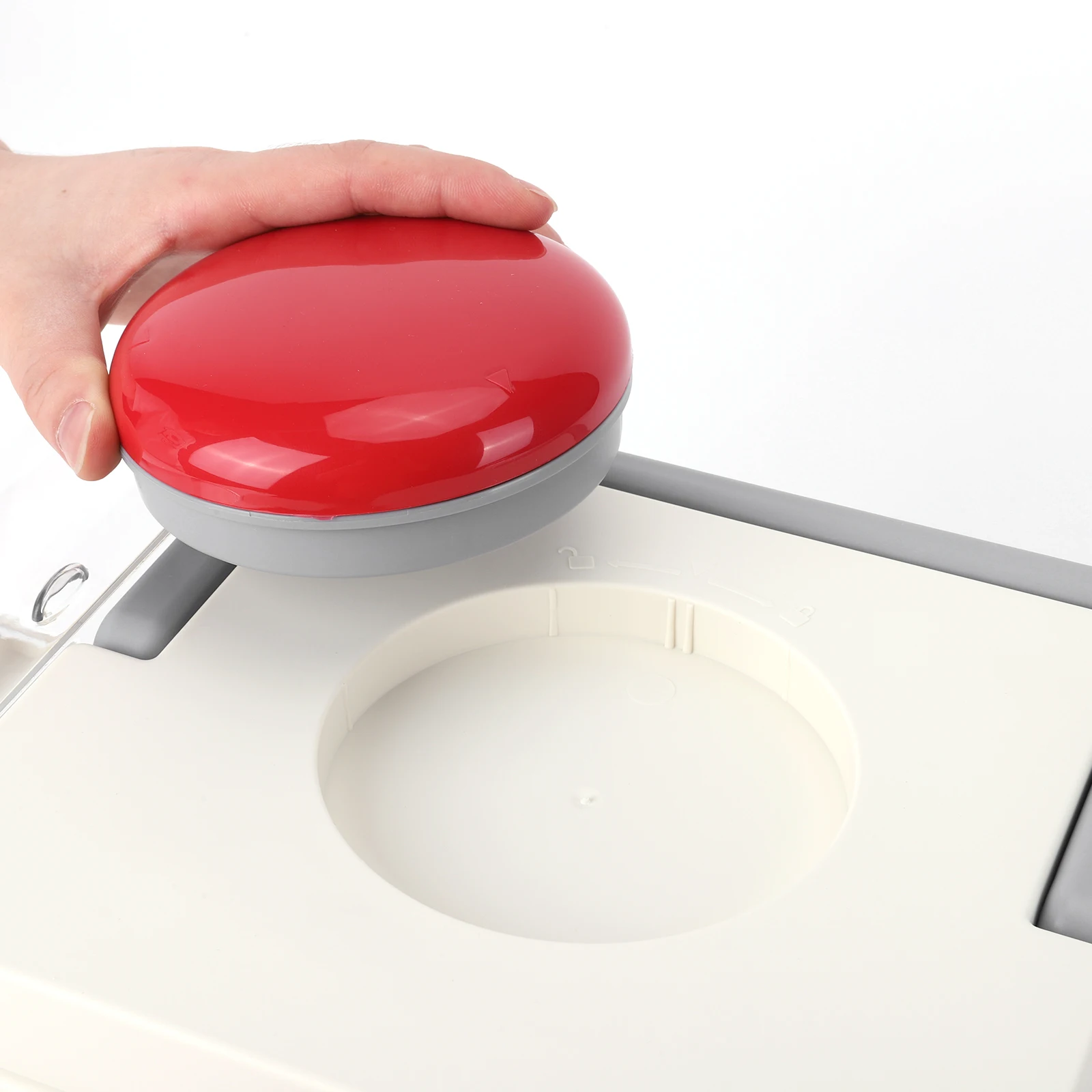 Car-Shaped Plastic First Aid Kit Large Capacity Medicine Classification Storage Case Wear Resist for Emergency Preparedness