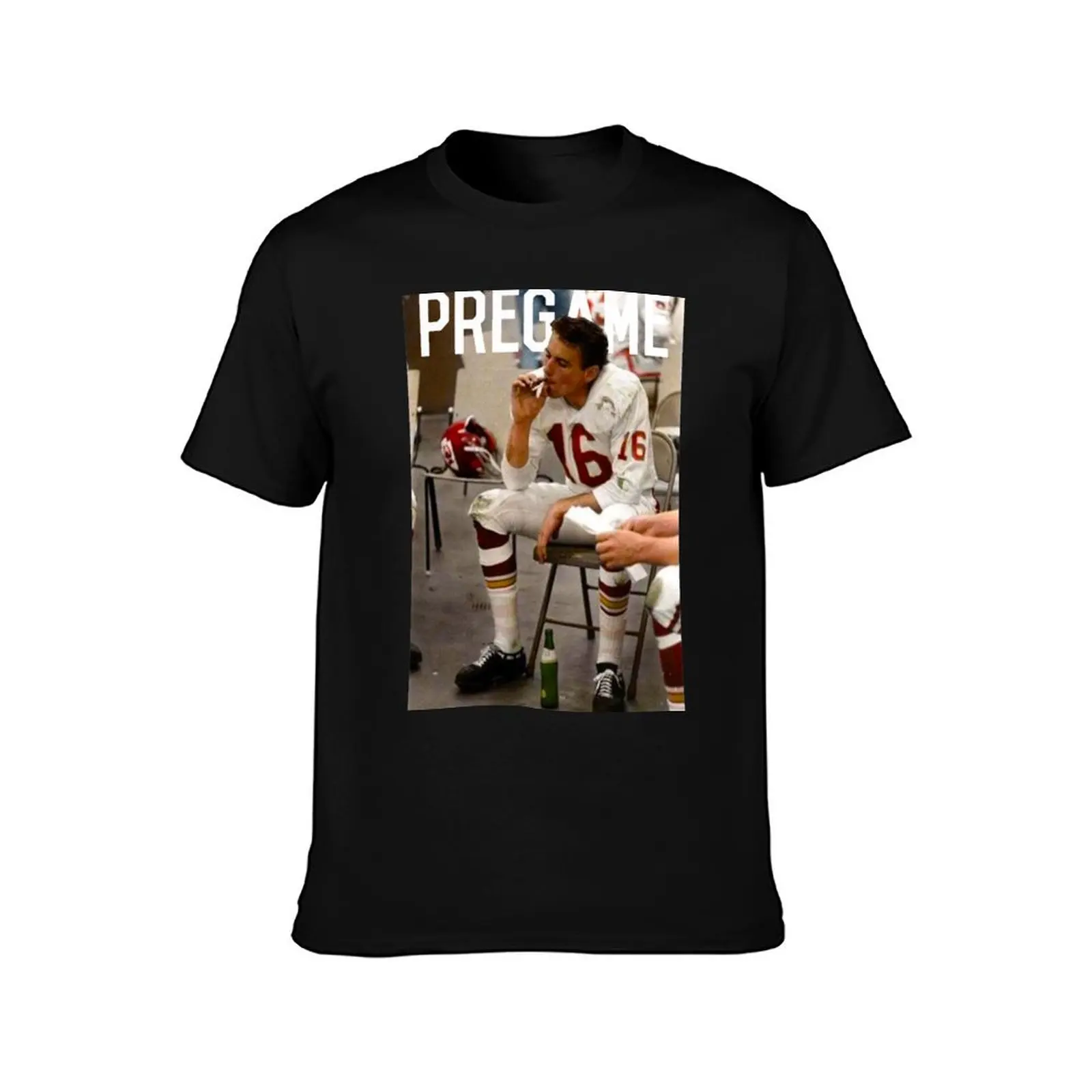 LEN DAWSON SMOKING T-Shirt Essential Solid Color T-Shirt