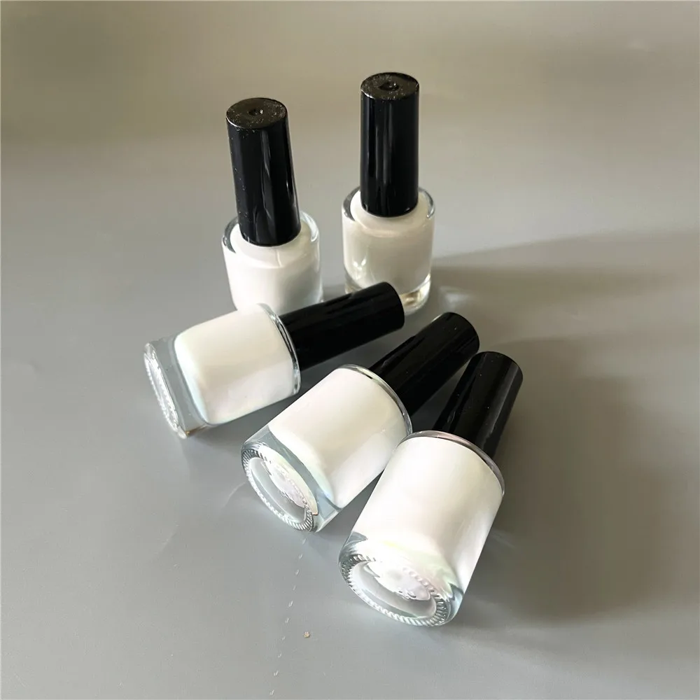 مقاوم للماء بريق الغراء الوشم هلام الغراء الأبيض اللون 15 مللي لقوالب الماس المؤقتة رسمت الوشم هيئة الفن