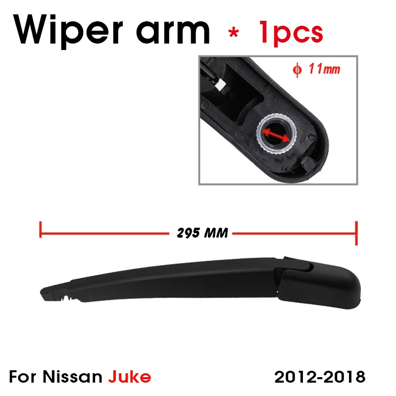 BEMOST Car Rear Clean The Windshield Wiper Arm Blade Brusher For Nissan Juke 305mm Hatchback 2012 2013 2014 2015 2016 2017 2018