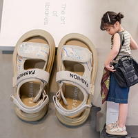 2025 Summer New Fashionable Casual Sports Versatile Sandals Comfortable Soft Bottom Soft Surface Men's and Women's Beach Shoes