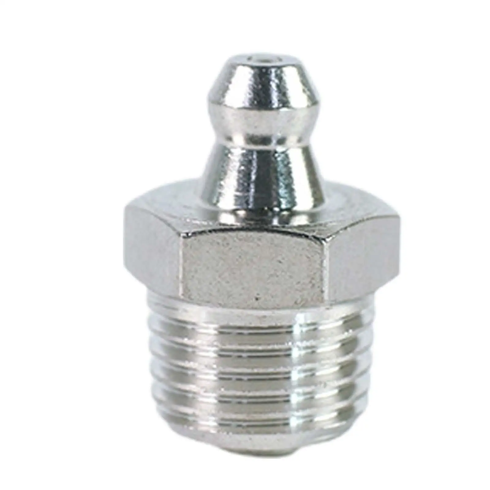 Long Grease Nipple Fitting Stainless Steel Thread 0.41inch for 0.55inch Diameter Hole Heavy Duty Stable Performance Premium