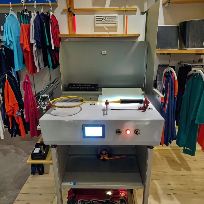 Automatic Badminton & Tennis Racket Balancing Testing Machine Measures Swing Weight Balance Point & Length 1 Year Warranty