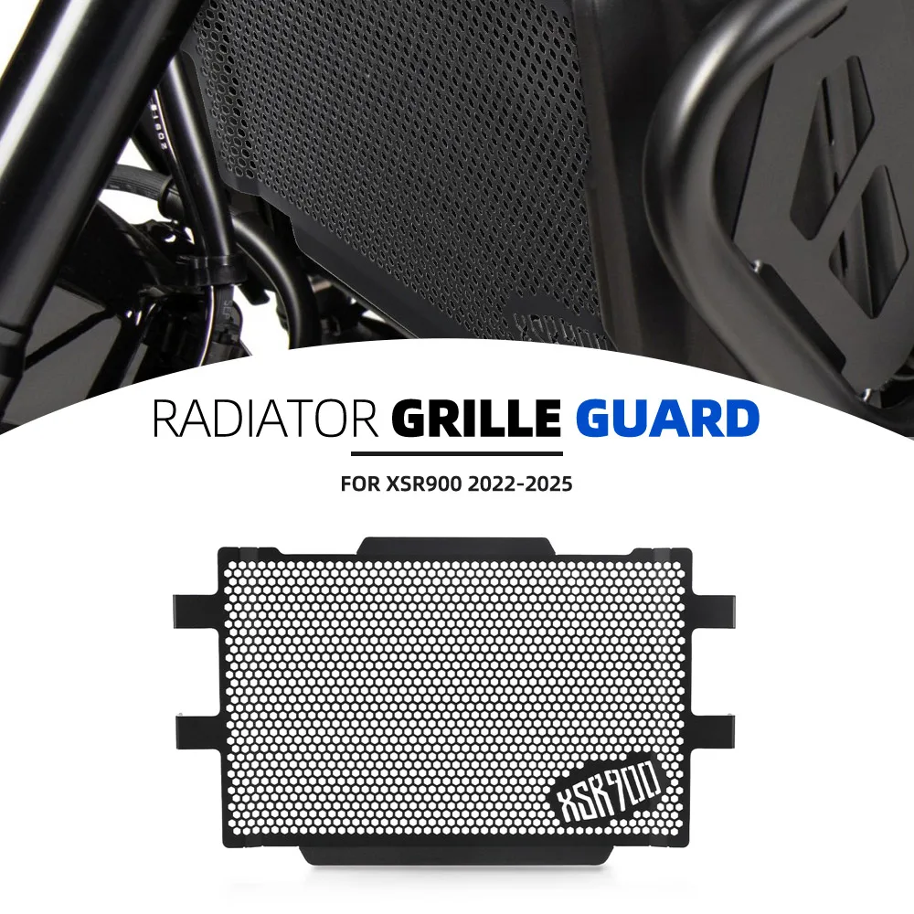 

XSR 900 Accessories Aluminum Fuel Tank Cooler Radiator Guard Cover Grille Protection FOR YAMAHA XSR900 2022 2023 2024 2025