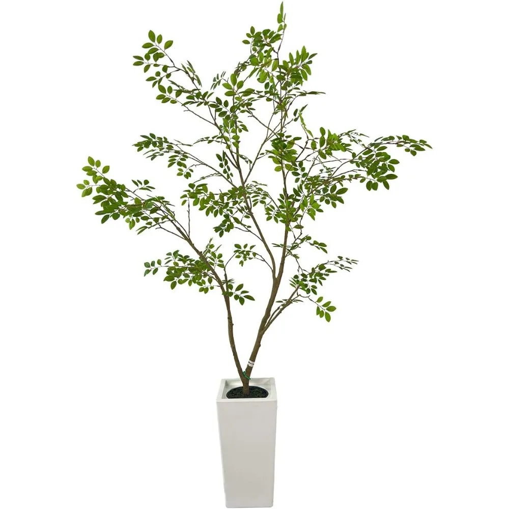 

Artificial Elm Tree, Fake Elm Tree, 6-foot Tall Potted Fake Plant, Fake Silk Tree