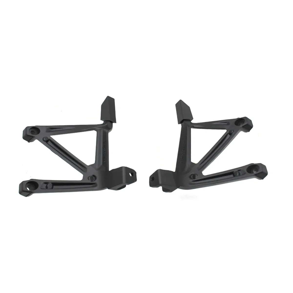 

Motorcycle Rear Passenger Footpegs Foot Rest Bracket for BMW Black