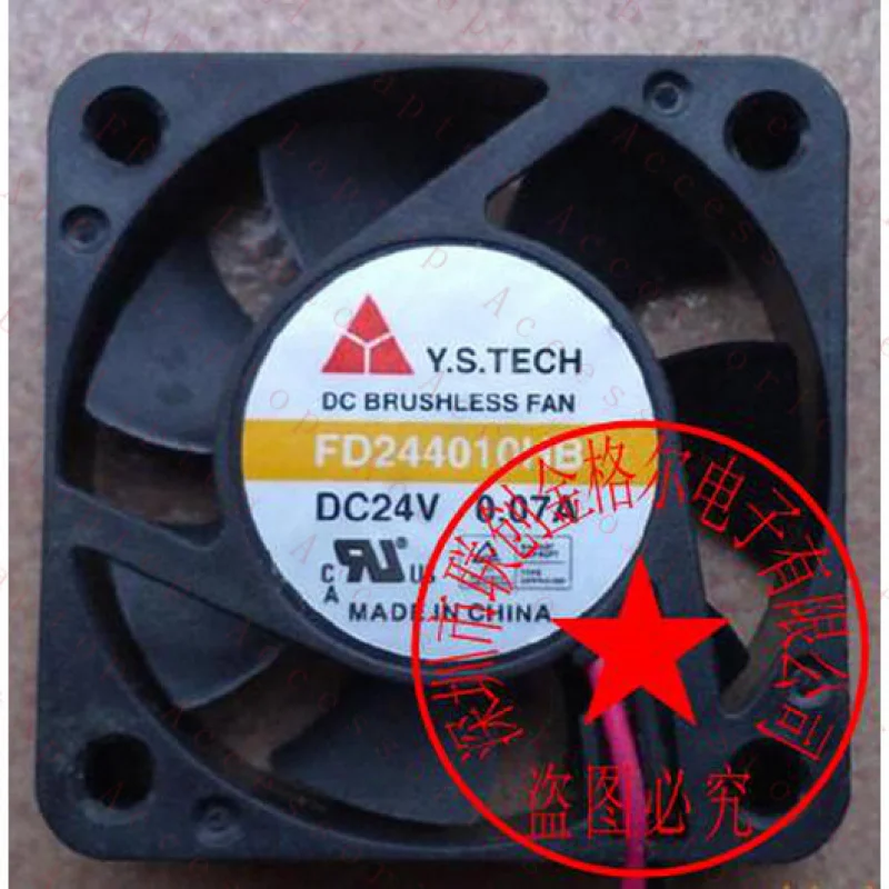 D  1PC for Y.S.TECH FD244010MB Cooling Fan 24V 0.06A 40*40*10 New