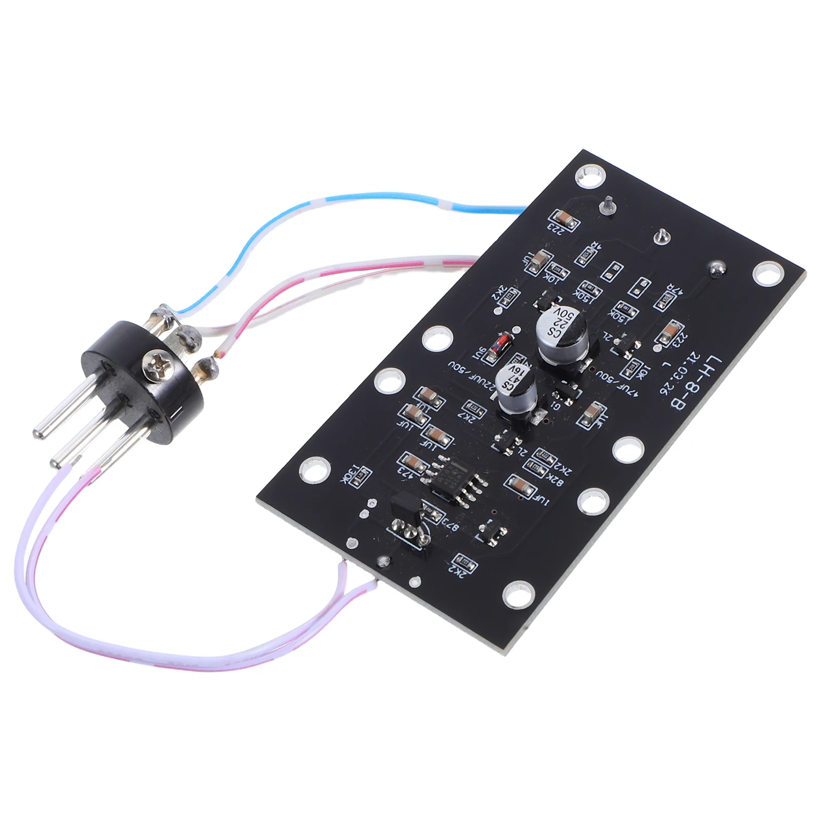 

High Precision Microphone Circuit Board Replacement Module Condenser Mic Repair Durable Noise Component Noise Reduction High