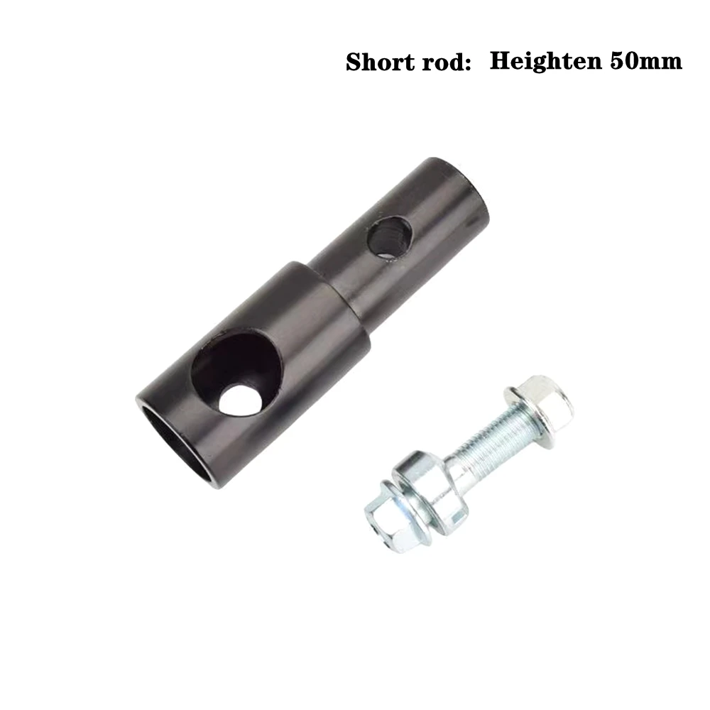 CNC Motorcycle Scooter Faucet Base Riser Extension Rod Steering Column Height Heighten Rod Universal For RSZ Niu Modify Parts