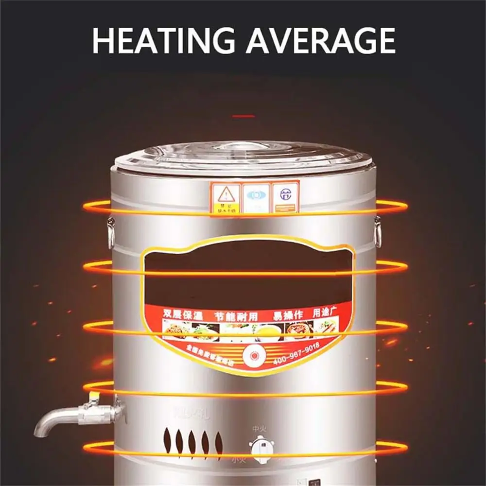 سطح المكتب المنزلي مسحوق الحساء الكهربائي موقد تجاري متعدد الوظائف طباخ المعكرونة الفولاذ المقاوم للصدأ المعكرونة طباخ