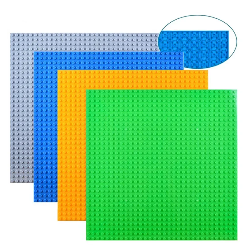 High-Quality Double-sided 32*32 Dots Baseplates for Small Bricks DIY Building Blocks Base Plate Perfectly Compatible legoes 3811