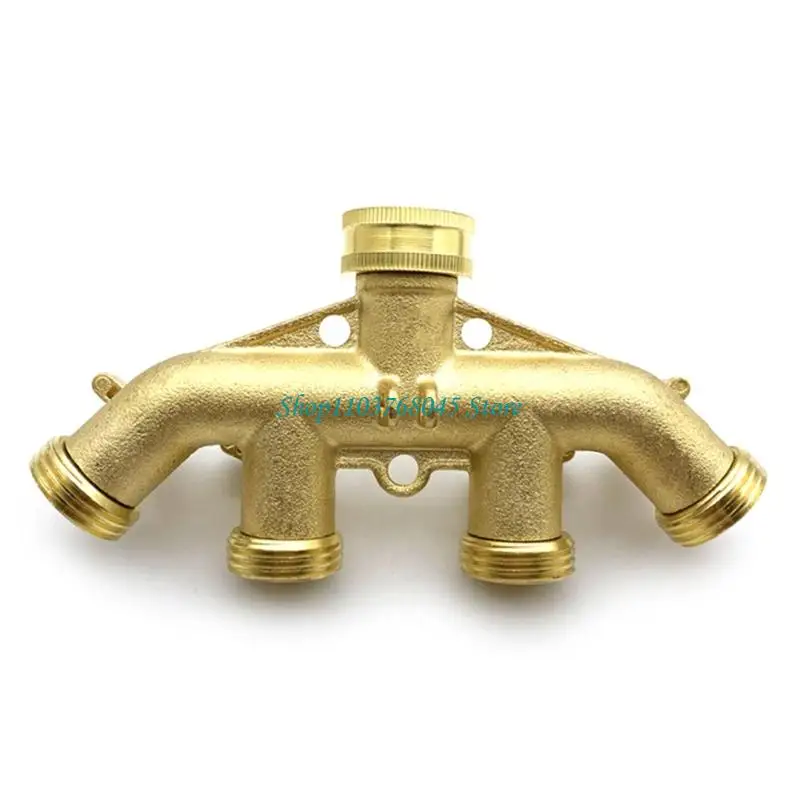 

R53F High Pressures Resistant 4 Way Garden Hose Connectors for Efficient Irrigation
