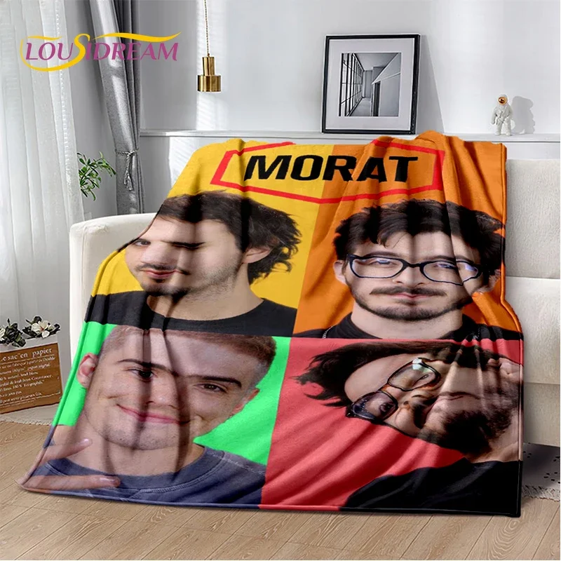 3D Morat Music Band Isaza Villamil Singer Blanket,Soft Throw Blanket for Home Bedroom Bed Sofa Picnic Travel Office Cover Gift