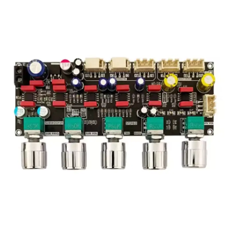 

-[A51I Digital]ZK-PR01 Hifi Front Tone Board Stereo Subwoofer Operational Amplifier JRC2068 AMP Module Board