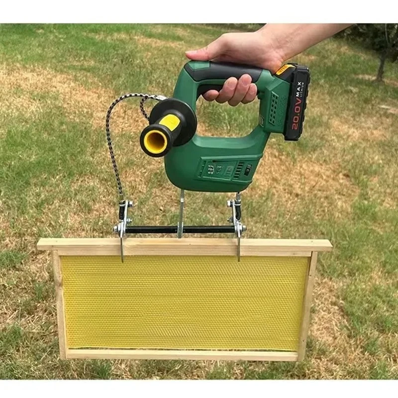 Brushless electric bee remover, wireless honey shaking honey beekeeping tool clip, nest frame, for bee farm
