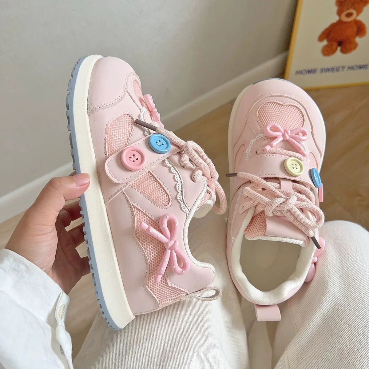 5 stücke miniso Acryl nette bogen schmuck zubehör handy fall haar schmuck loch schuhe blume DIY handgemachte materialien wholesa