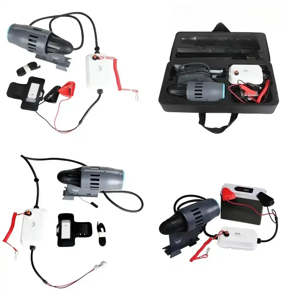PF‑240K 12V DC 240W Electric Outboard Propeller, Waterproof Motor for Inflatable Boat SUP, Max Speed 6km/h, Battery Not Included