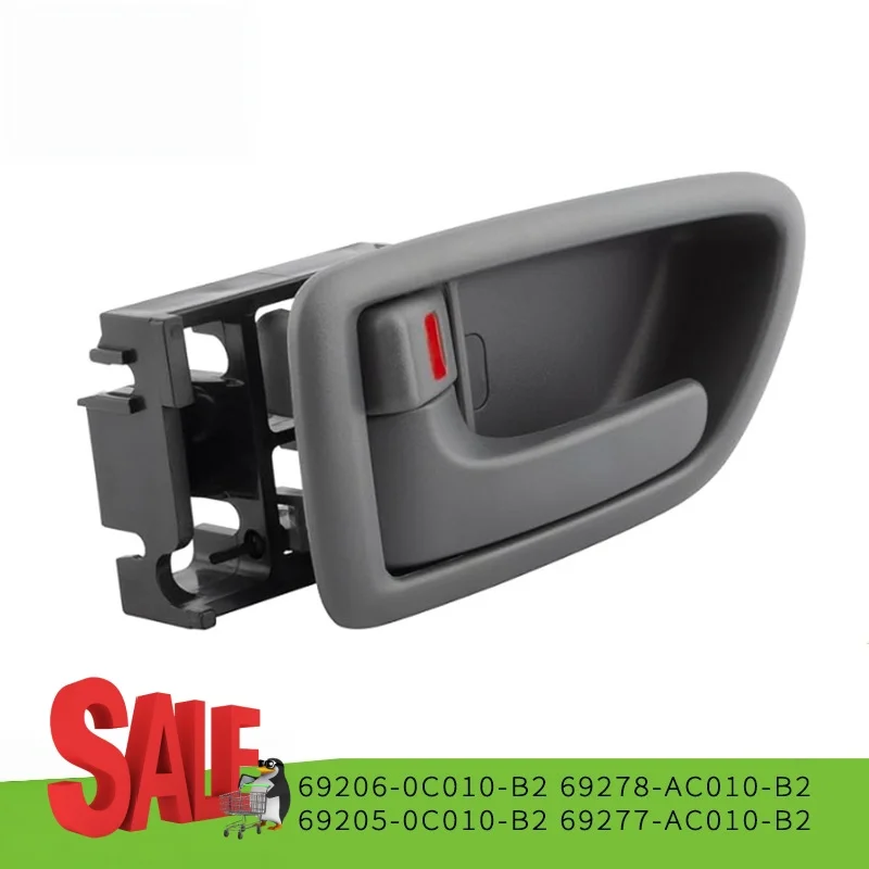 Left Right Interior Door Handle For Toyota Sequoia 2001-2007 Tundra 2004-2006 Avalon 2000-2004 69205-0C030 69206-0C030