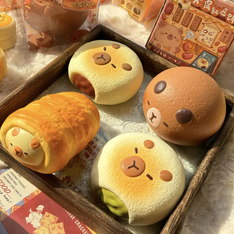 3c準拠のオリジナル新製品-ムジカ-ピバラ-パンこねこね音楽-減圧-スローリバウンド-かわいい-スクイーズ玩具