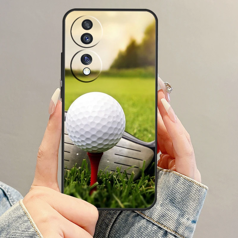 Golf Course Field Case For Huawei P30 Pro P40 P20 Lite P Smart Z Nova 9 Honor 70 50 X8 X9a Magic 5 Pro Cover