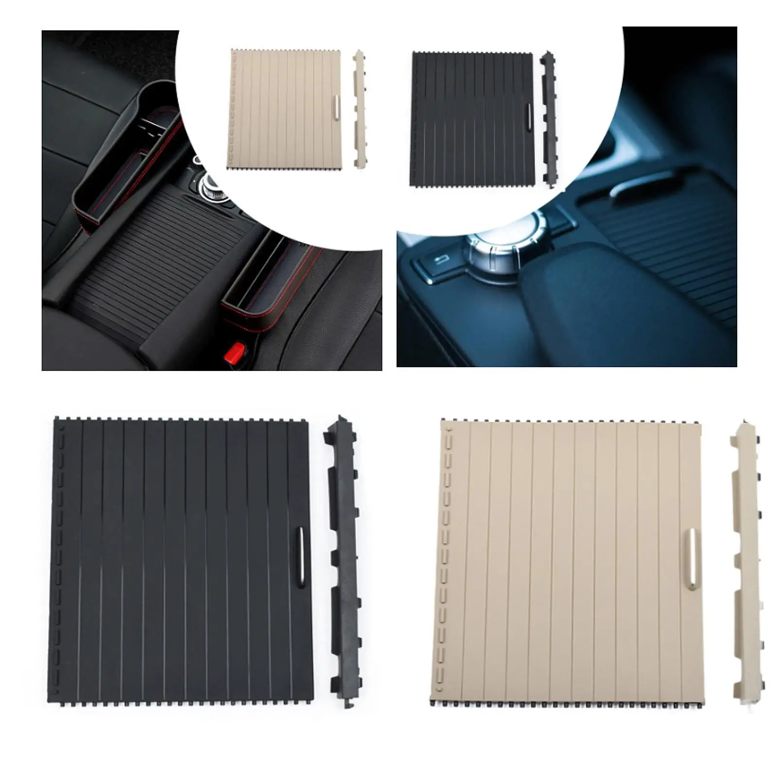 Bekerhouder Schuifdeksel Auto Stevig Eenvoudig te installeren Eenvoudige installatie Auto