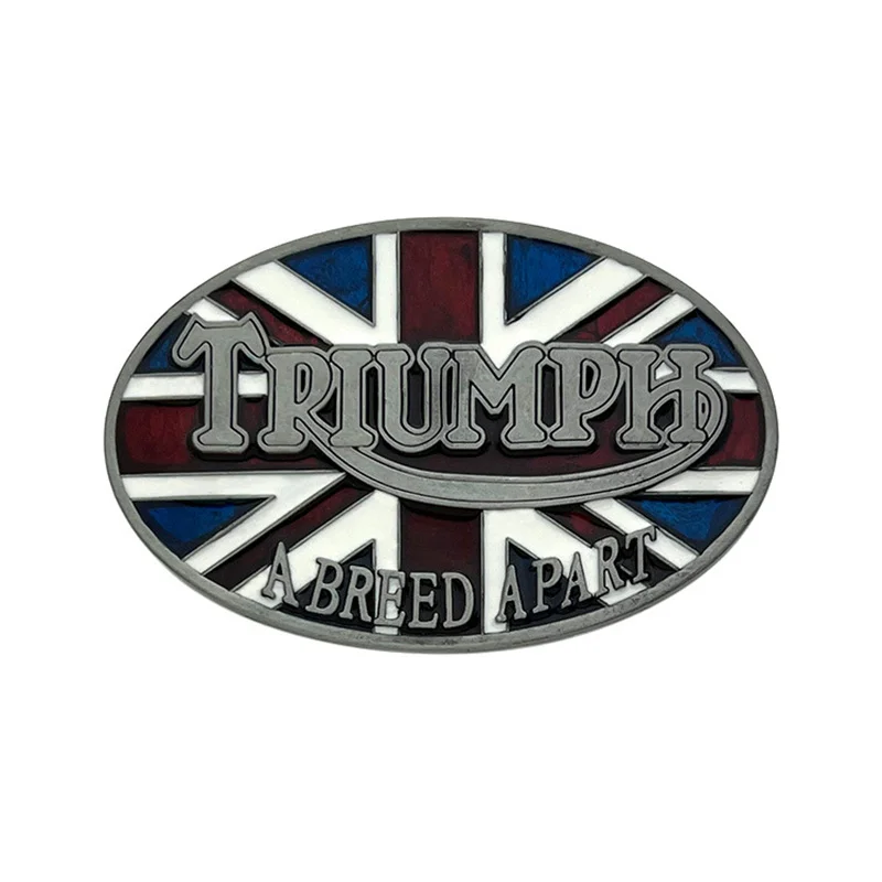 British flag belt buckle flag Western style European American