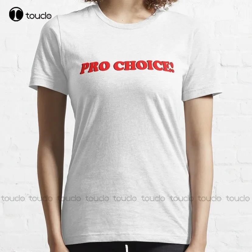 Pro Choice 2 Trending T-Shirt Girls Shirts High Quality Cute Elegant Lovely Kawaii Cartoon Sweet Harajuku Cotton Tee Shirts New