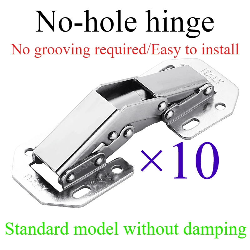 3 4 인치 두꺼운 노출 장식 브리지 유형 개구리 경첩 드릴링이 필요 없음 슬롯 캐비닛 도어 마작 테이블 경첩