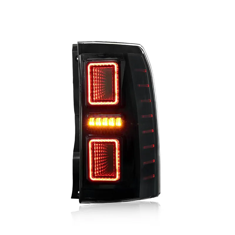 For Land Rover 2009-2016 Discovery 4 LED Tail Lights Assembly Red Lens Rear Lamp New Condition Car Accessories