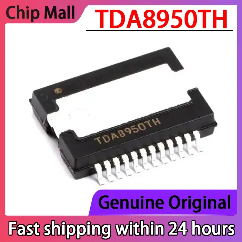 1PCS NEW Original TDA8950TH TDA8950 Packaged HSOP24 Automotive Power Amplifier Audio Amplifier Chip Integrated Circuit IC