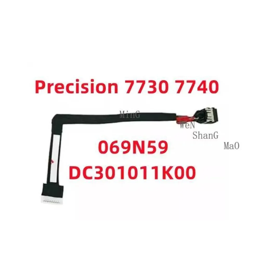 069N59 For Dell Precision 7730 7740 M7730 M7740 P34E DC Power Connector Jack DC301011K00