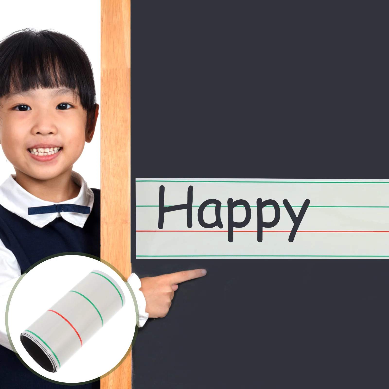 Whiteboard Stickers Handwritten Paper Counters for Kids Math Calendar Magnet