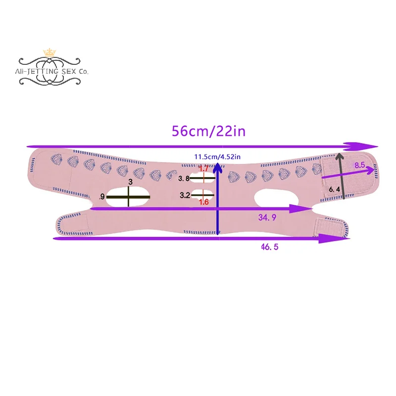 Vendaje adelgazante para barbilla y mejilla para mujer, cinturón de realce, línea en V, moldeador de cara, correa antiarrugas, herramientas de belleza para el cuidado de la piel