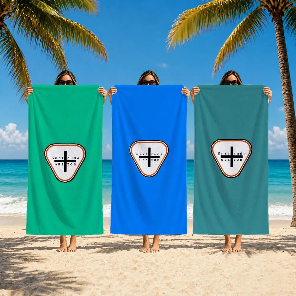 band Fashion G-Gertrudes-s logo Towel Towel Soft Pool Gift For Travel Gym Shower Camping Quick Dry Sports Large Beach Towels