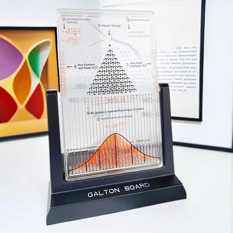 Galton Plate Physics Mathematics Model Desktop Ornament Normal Distribution Teaching Gift
