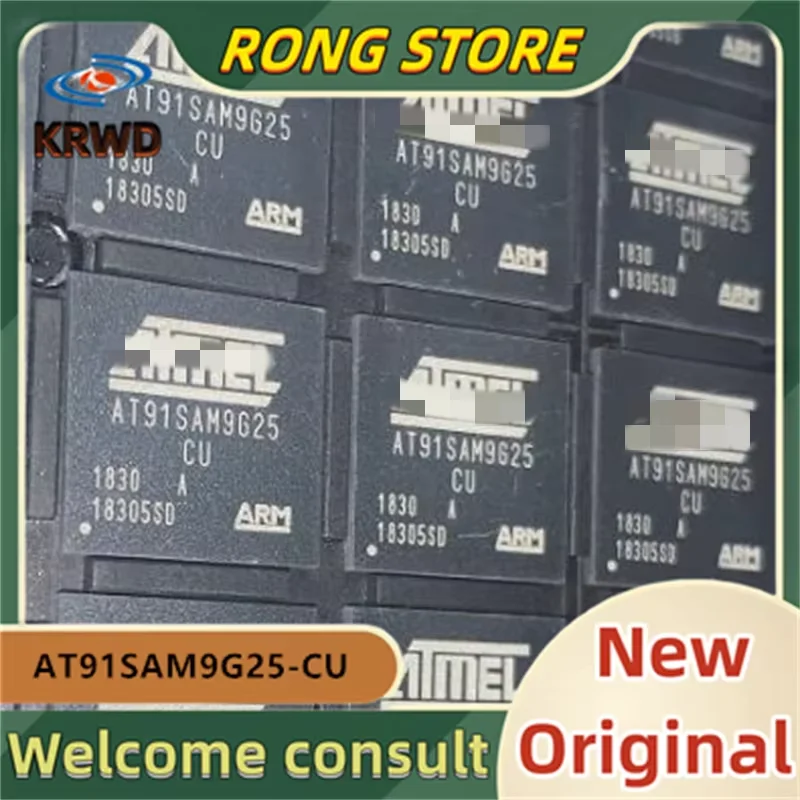 

AT91SAM9G25-CU New and Original Chip IC AT91SAM9G25 91SAM9G25 BGA-217 Microprocessor-MPU